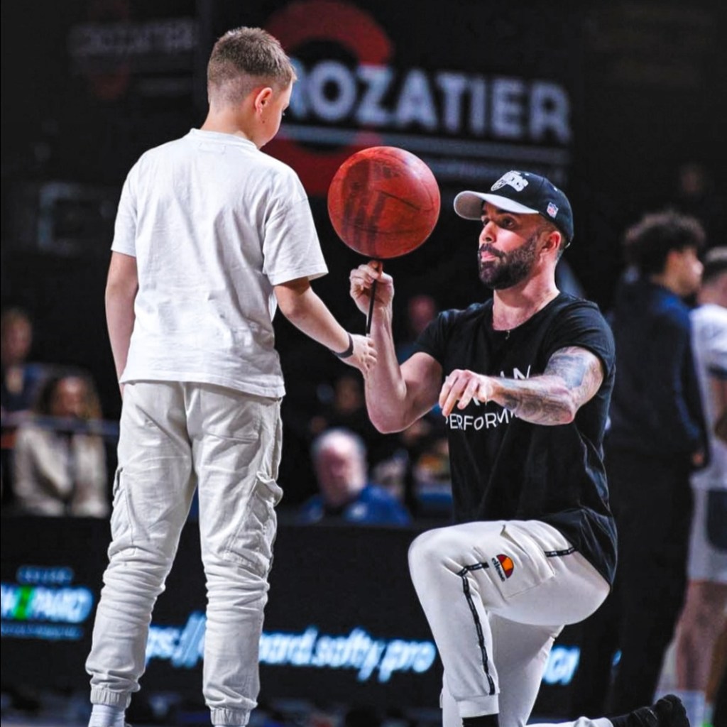 Show de freestyle basket à Dijon